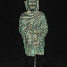 Antique Bronze Thai Charity & Compassion Gautama Buddha Statue - 22cm/9"