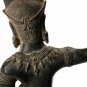 Antique Khmer style Angkor Wat Bronze Standing Apsara or Angel - 55cm/22"