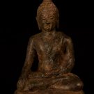 Antique Chiang Saen Style Thai Enlightenment Buddha Statue - 11cm/4.5"