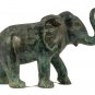 Antique Khmer Style Bronze Elephant Statue - 26cm/10" Tall