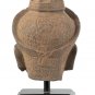 Antique Baphuon Style Sandstone Vishnu Head - Protector & Preserver - 29cm/12"