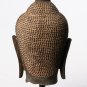 Antique 18th Century Sukhothai Mounted Bronze Buddha Head - 36cm/14"