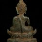 19th Century Antique Laos Enlightenment Buddha Statue - 18cm/7"