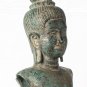 Antique Khmer Style Bronze Vishnu Torso Statue - Protector & Preserver -28cm/11"