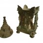 Rare 19th Century Antique Bronze Khmer Teaching Buddha Stupa - 13cm/5" Tall