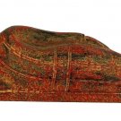 Antique Thai Style Wood Reclining Nirvana Buddha Statue - 30cm/12" Long