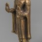 Southeast Asia Gold Thailand Brass Standing Sukhothai Buddha Statue - 8.5cm/3"