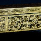 19th Century Antique Burmese Shwe Zawa Lacquerware Manuscript Box - 40cm/16”
