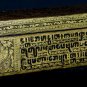 19th Century Antique Burmese Shwe Zawa Lacquerware Manuscript Box - 40cm/16â
