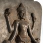 Antique Angkor Wat Style Stone Stele Vishnu Statue - 71cm/28"