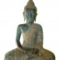 Buddha Statue - Antique Khmer Style Seated Meditation Buddha Statue - 53cm/21"