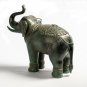 Antique Khmer Style Bronze Trumpeting Elephant Statue - 38cm/15" Tall