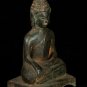 19th Century Antique Laos Enlightenment Buddha Statue - 23cm/9"