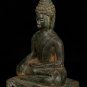 19th Century Antique Laos Enlightenment Buddha Statue - 23cm/9"