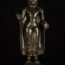 Antique Thai Style Dvarvati Standing Preaching Buddha Statue 58cm/23"