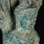 Antique Khmer Style Bronze Enlightenment Baphuon Naga Buddha Statue - 38cm/15"