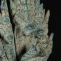 Antique Khmer Style Bronze Enlightenment Baphuon Naga Buddha Statue - 38cm/15"