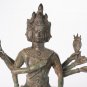 Antique Thai Style Bronze Brahma - Hindu God Creation - 28cm/11"