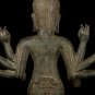 Antique Khmer Style Bronze Bayon Style Lokeshvara Statue - 51cm/20"