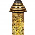 19th Century Antique Burmese Lacquerware Manuscript Box - 49cm/20”