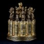 19th Century Antique Burmese Shwe Zawa Lacquerware Medicine Box - 29cm/12&acirc;��