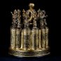 19th Century Antique Burmese Shwe Zawa Lacquerware Medicine Box - 29cm/12&acirc;��