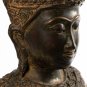 Antique Thai Style Ayutthaya Seated Enlightenment Buddha Statue - 65cm/26"