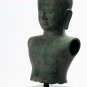 Antique Khmer Style Bronze Baphuon Style Vishnu Torso Statue - 40cm/16"