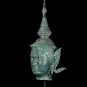 Antique Thai Style Bronze Rattanakosin Buddha Head Statue - 71cm/29"