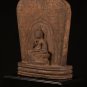 Antique Stone Stele Thai Teaching Buddha Statue - 48cm/19"