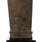 Antique Stone Stele Phnom Da Style Khmer Meditation Buddha Statue - 53cm/21"