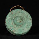19th Century Antique Chinese Bronze Gong - 12cm/5"