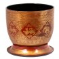 Antique Burmese Style Lacquerware Animal Decorated Bowl - 26cm/10.5â Tall