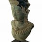 Shiva Statue - Antique Khmer Style Bronze Mounted Shiva Torso Statue - 34cm/14"