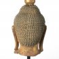 18th Century Burmese Shan Gold Wood Buddha Head - 40cm/16"
