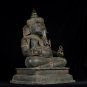 19th Century Thai Style Bronze Seated Ganesha Statue - 67cm/27"