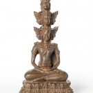 Antique Thai Style Southeast Asia Avalokiteshvara Statue Compassion - 28cm/11"