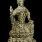 Antique Thai Style Bronze Bodhisattva Jatukham Rammathep Statue - 32cm/13"