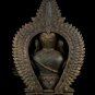 Antique 19th Century Seated Thai Bronze Ganesha Statue - 87cm / 35"