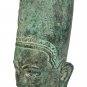 Antique Khmer Style Bronze Vishnu Head Statue - Hari Hari Statue - 27cm/11"