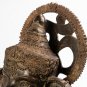 Antique Thai Style Seated Bronze Ganesha Statue - 60cm / 24"