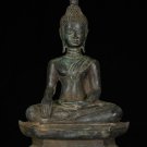Buddha Statue - Antique Sukhothai Style Thai Enlightenment Buddha - 24cm/10"