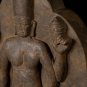Antique 18th Century Hari Hari & Nandi Stone Stele Vishnu Statue - 37cm/15"