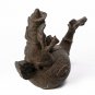 Antique Khmer Style Ganesha Statue riding a Bird or Dragon - 20cm/8"