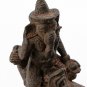 Antique Khmer Style Ganesha Statue riding a Bird or Dragon - 20cm/8"
