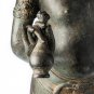 19th Century Antique Khmer Standing Bronze Shiva Statue - 97cm/39"