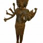 Antique Khmer Style Standing Bronze Brahma - Hindu God Creation - 60cm/24"