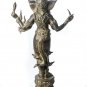 19th Century Antique Khmer Style Bronze Standing Ganesha Statue - 96cm/38"