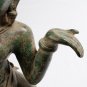 Antique Khmer Style Standing Bronze Apsara or Angel Statue - 39cm/16"