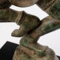 Antique Khmer Style Standing Bronze Apsara or Angel Statue - 39cm/16"